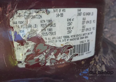 2000 Jeep Cherokee Sport z USA, uszkodzony, nr VIN 1J4FT48S1YL139895